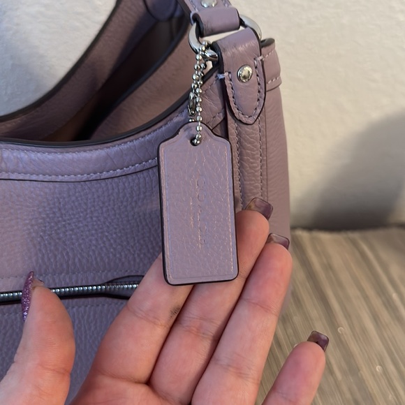 Coach Kristy Soft Lilac Purple Shoulder Bag and Slim Wallet Set - Picture 12 of 15